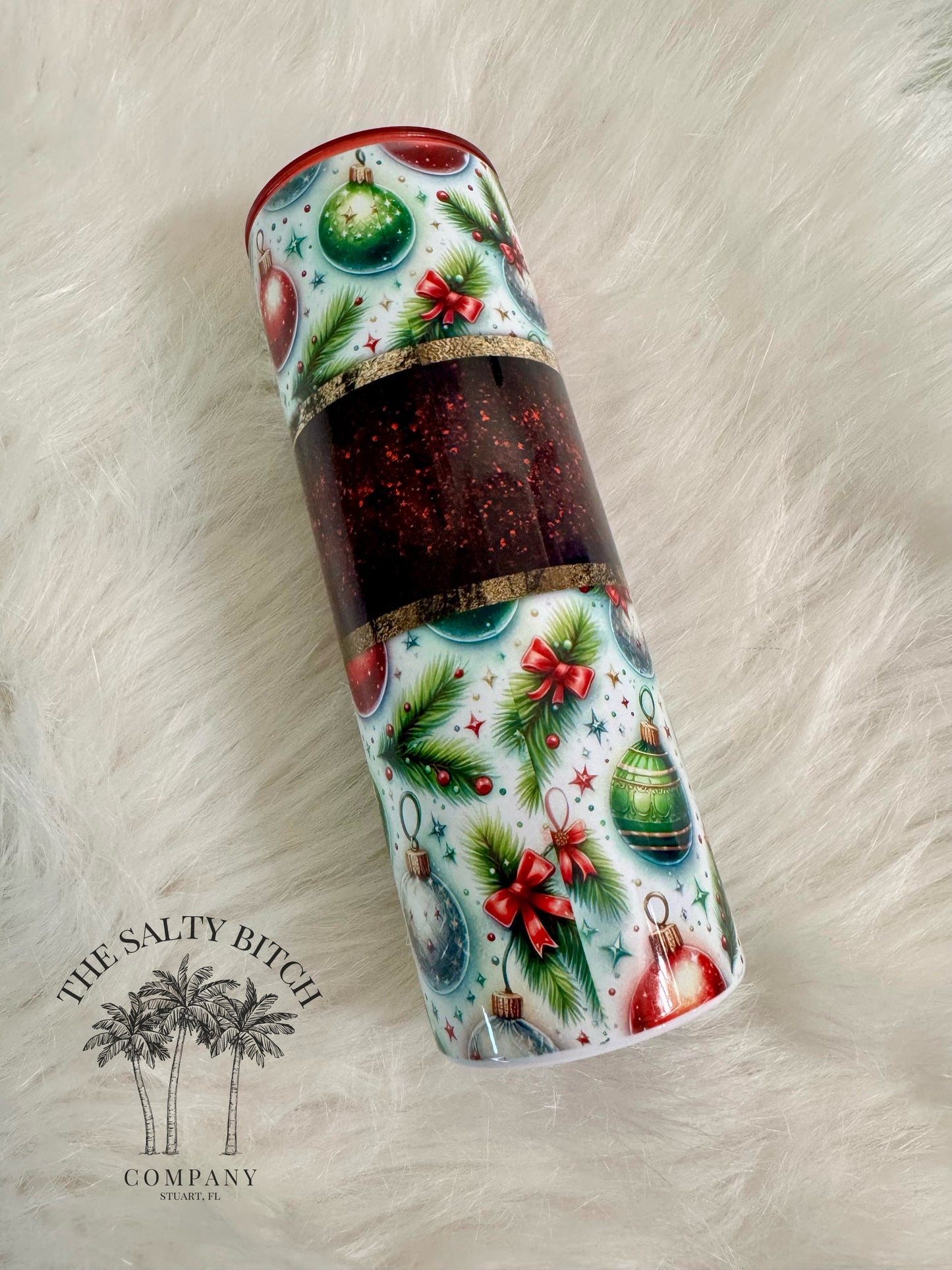 I Like Your Balls | Christmas Tumbler | 20oz skinny tumbler