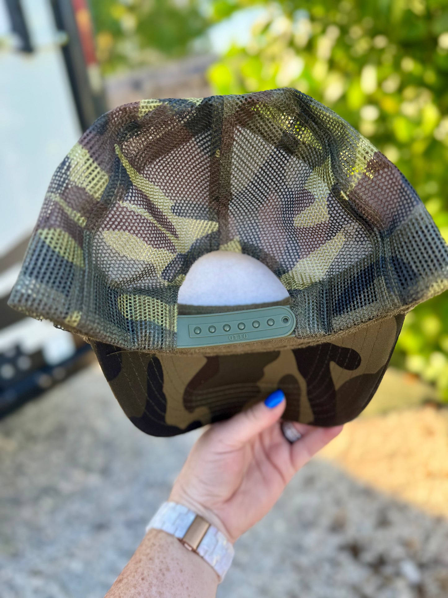 Raise Them Rural- Camo | Trucker Hat | Camouflage 5-panel | Unisex Hat