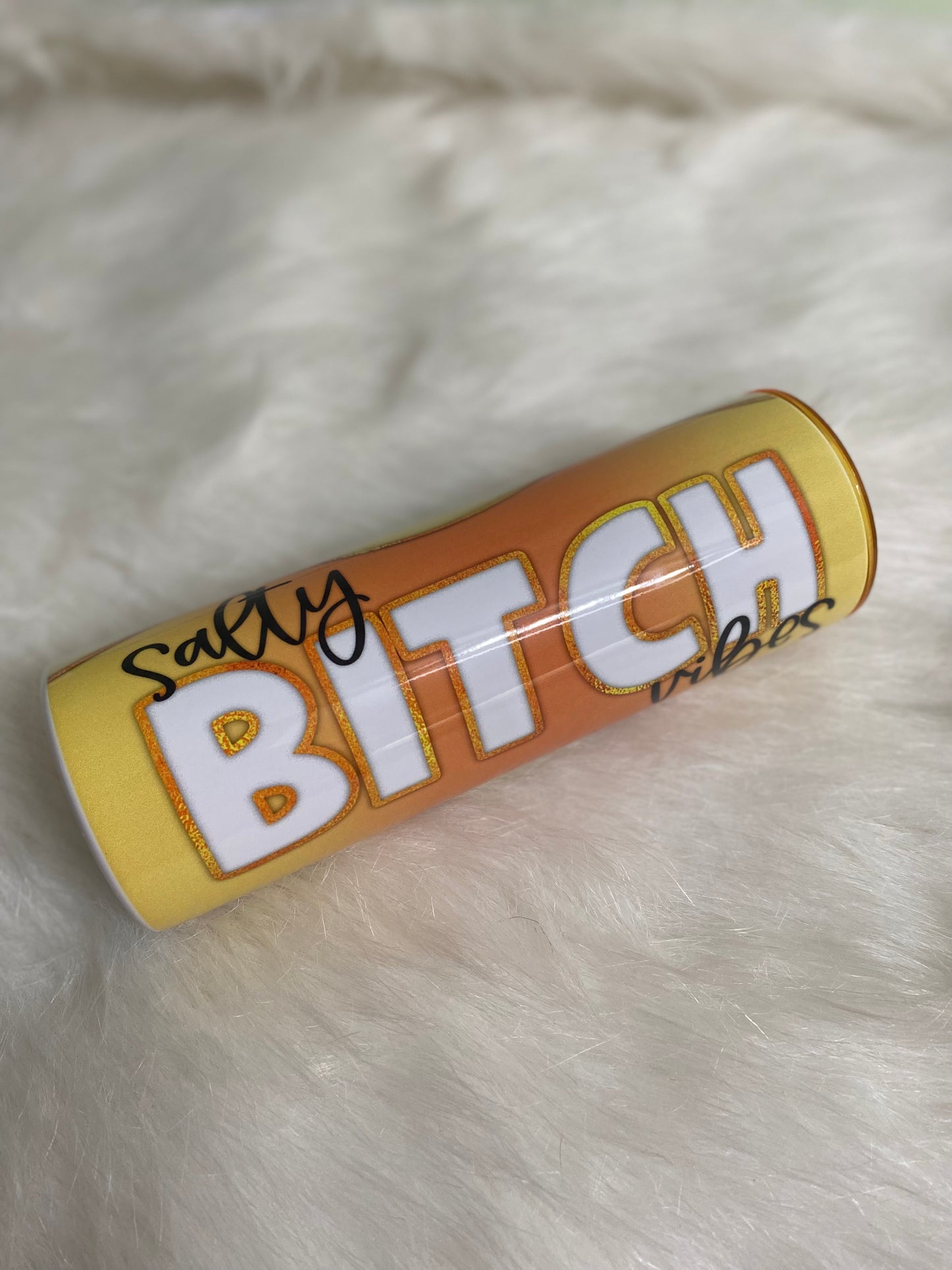 The Salty Bitch Company Tumbler | 20oz skinny tumbler | Salty Bitch Vibes