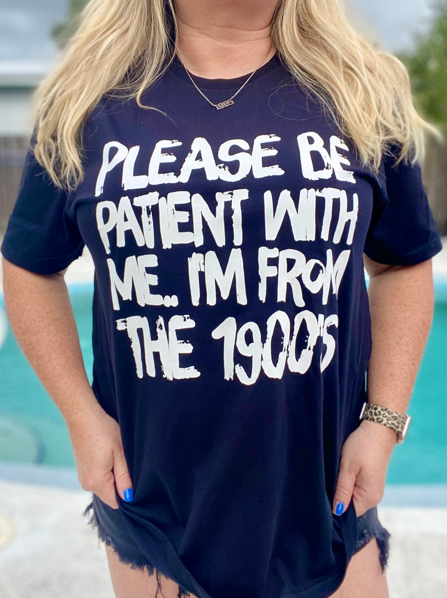Be Patient With Me I’m From The 1900’s | Unisex T-shirt | Millennial Gift | Gen-X gift
