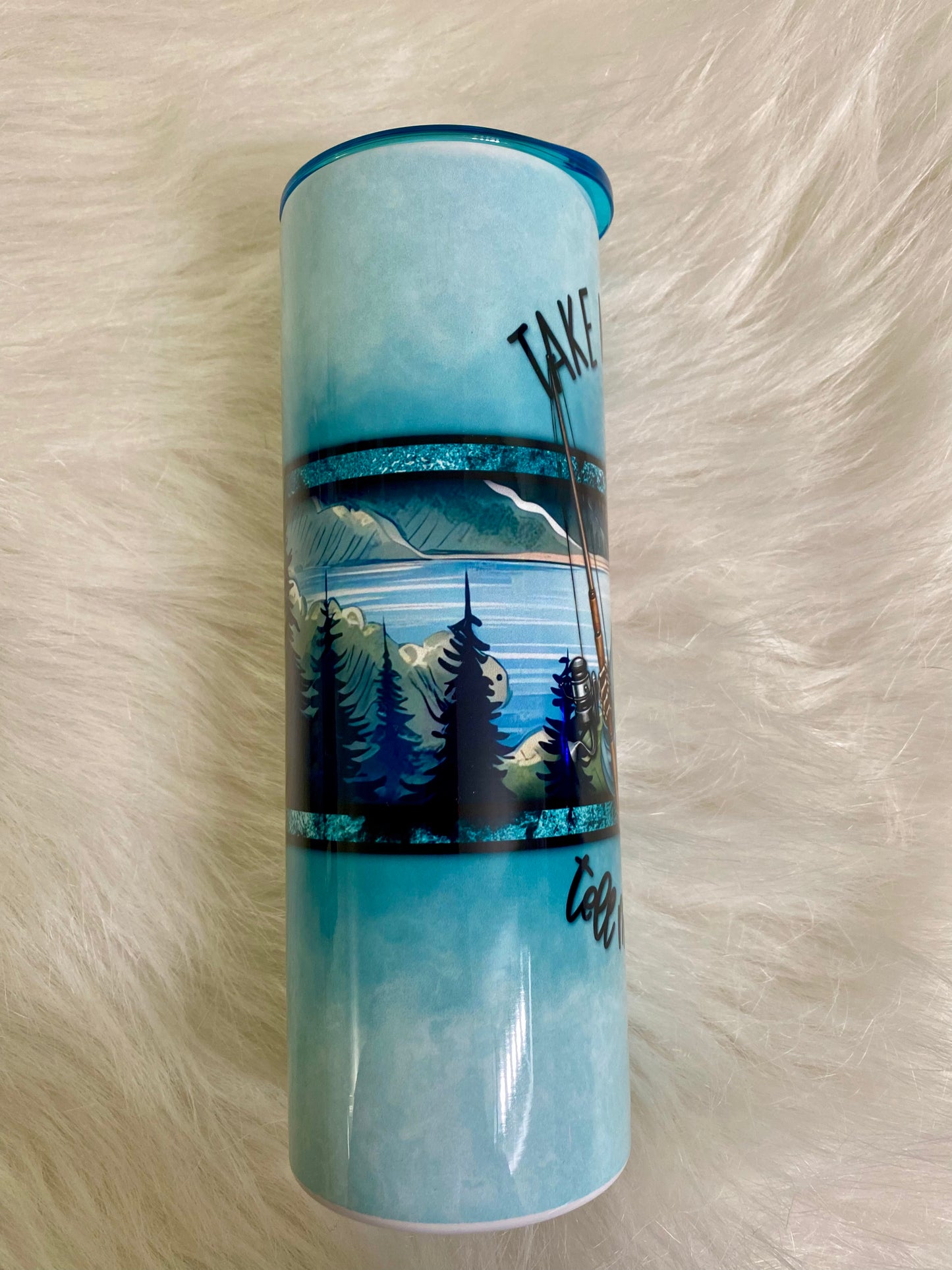 Take Me Camping & Tell Me I’m Pretty Tumbler | 20oz skinny tumbler | camping tumbler | Adult Humor