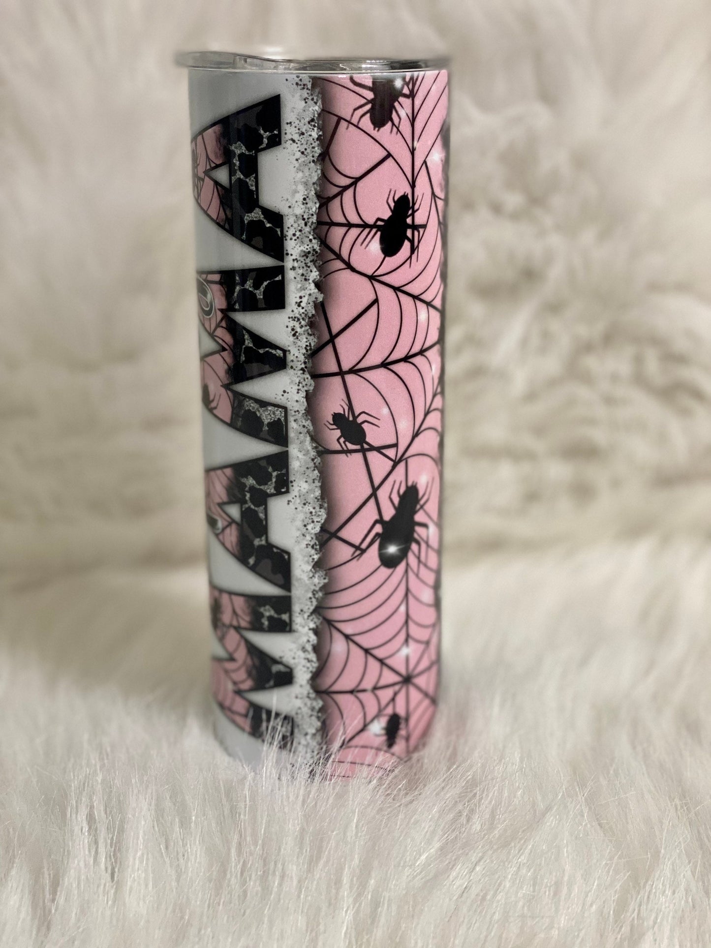 Spooky Mama | Halloween | 20oz skinny tumbler | Drinking tumbler