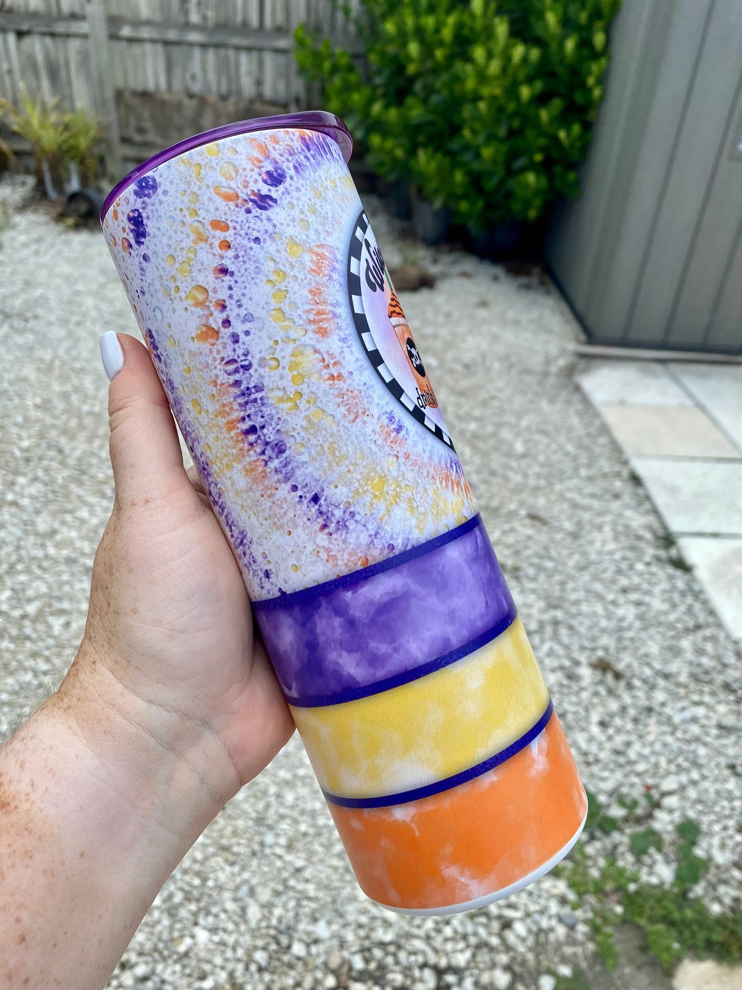 Witches Brew | Spooky Sisters | Halloween | 20oz skinny tumbler | Drinking tumbler