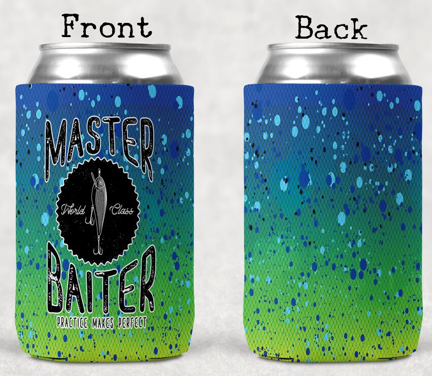 Master Baiter | Fishing Lure | Beverage Insulator | Beer Can Coolie