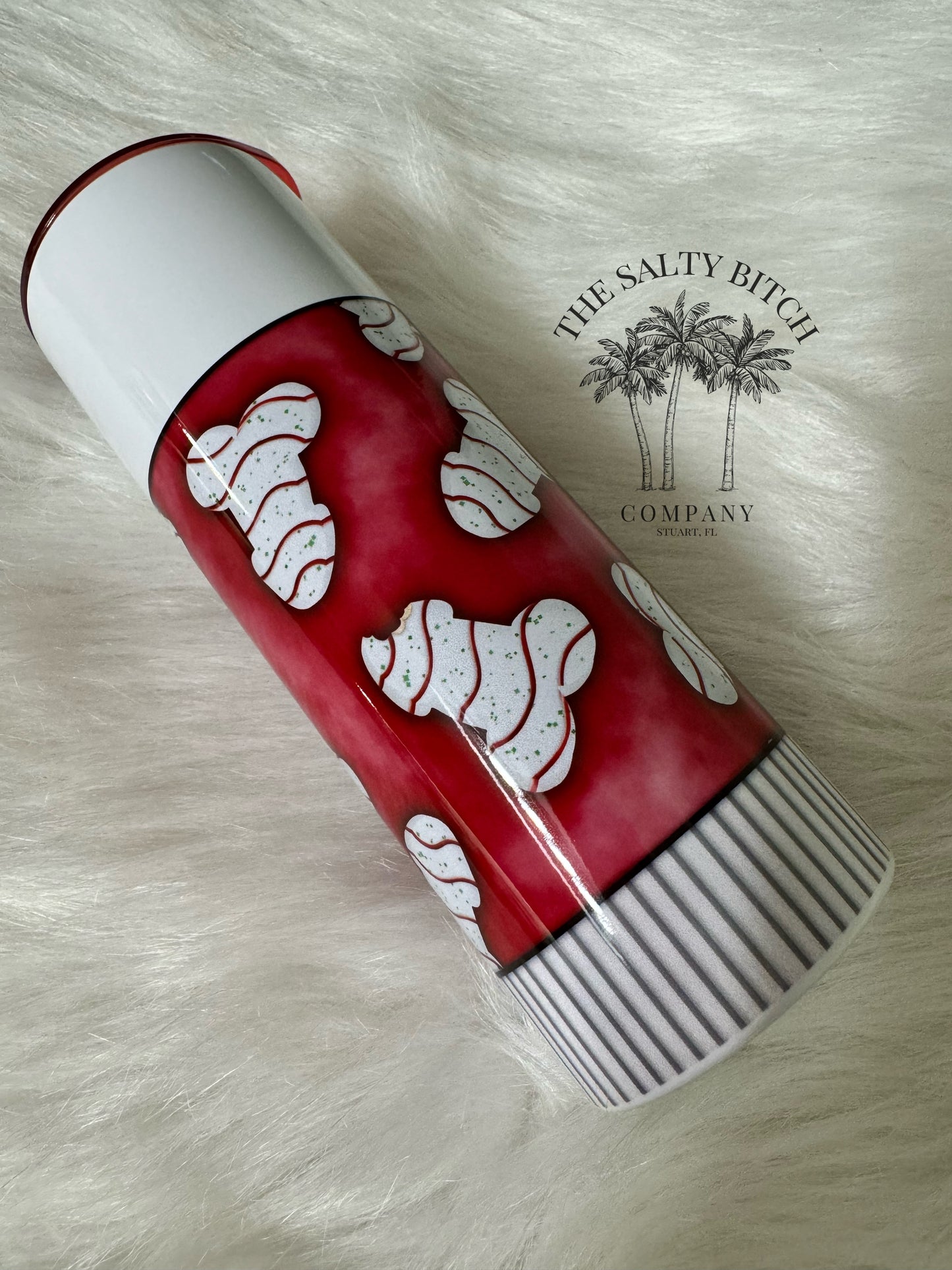 Lil Stubby Lip Balm Tumbler | Chapstick | Naughty Christmas Tumbler | 20oz skinny tumbler