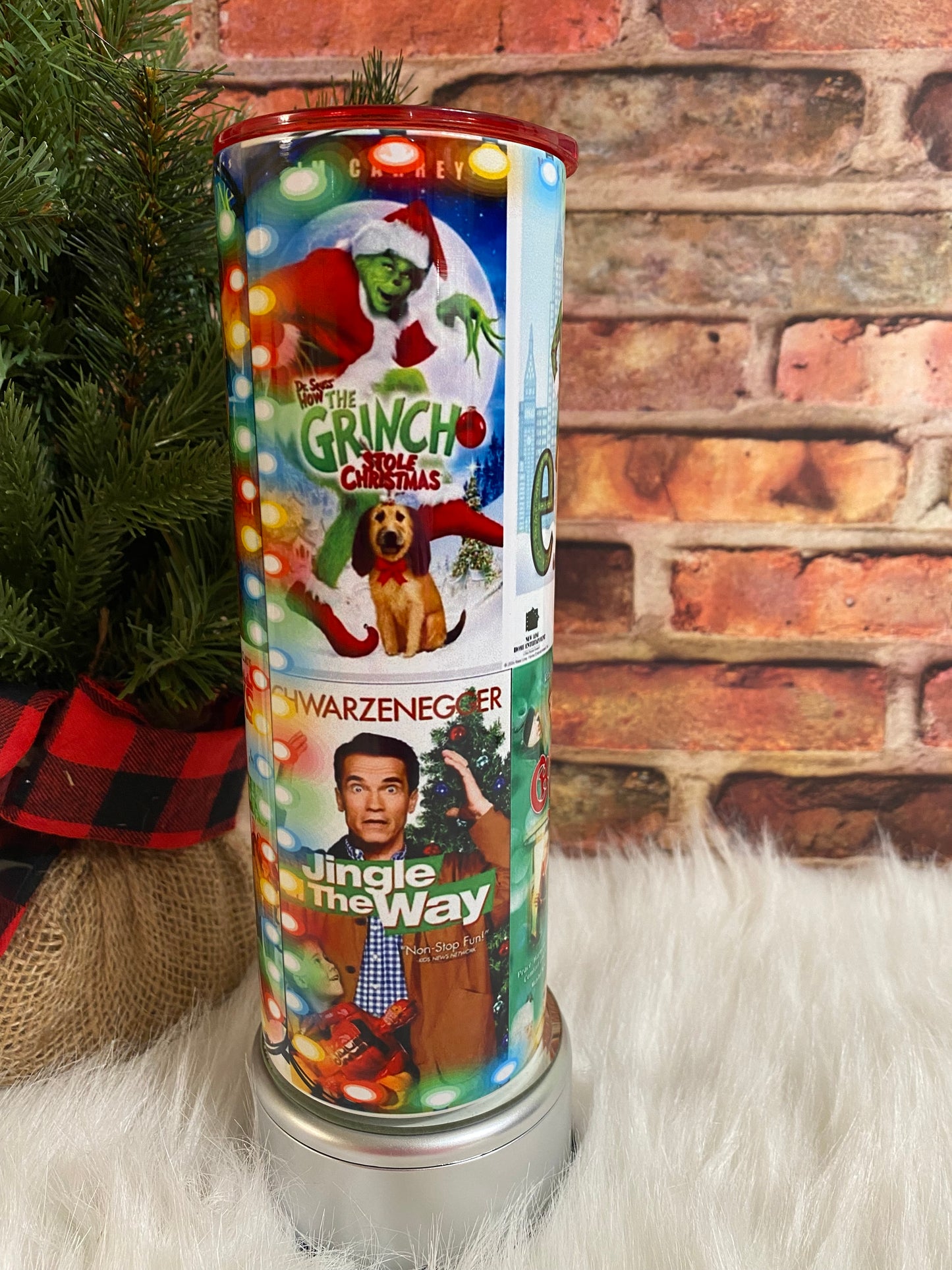 Classic Christmas Movies | Christmas Tumbler | 20oz skinny tumbler