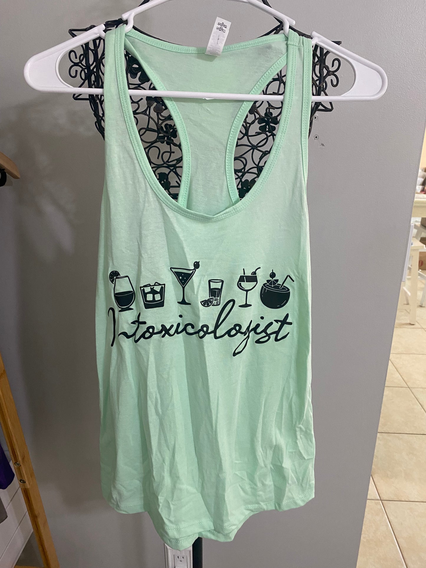 Intoxicologist | Ladies Racerback Tank Top | Drinking Shirt