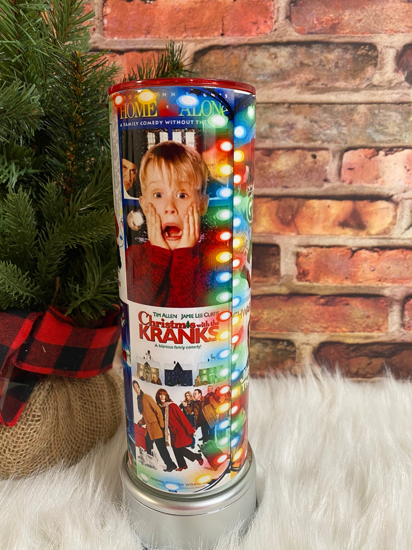 Classic Christmas Movies | Christmas Tumbler | 20oz skinny tumbler