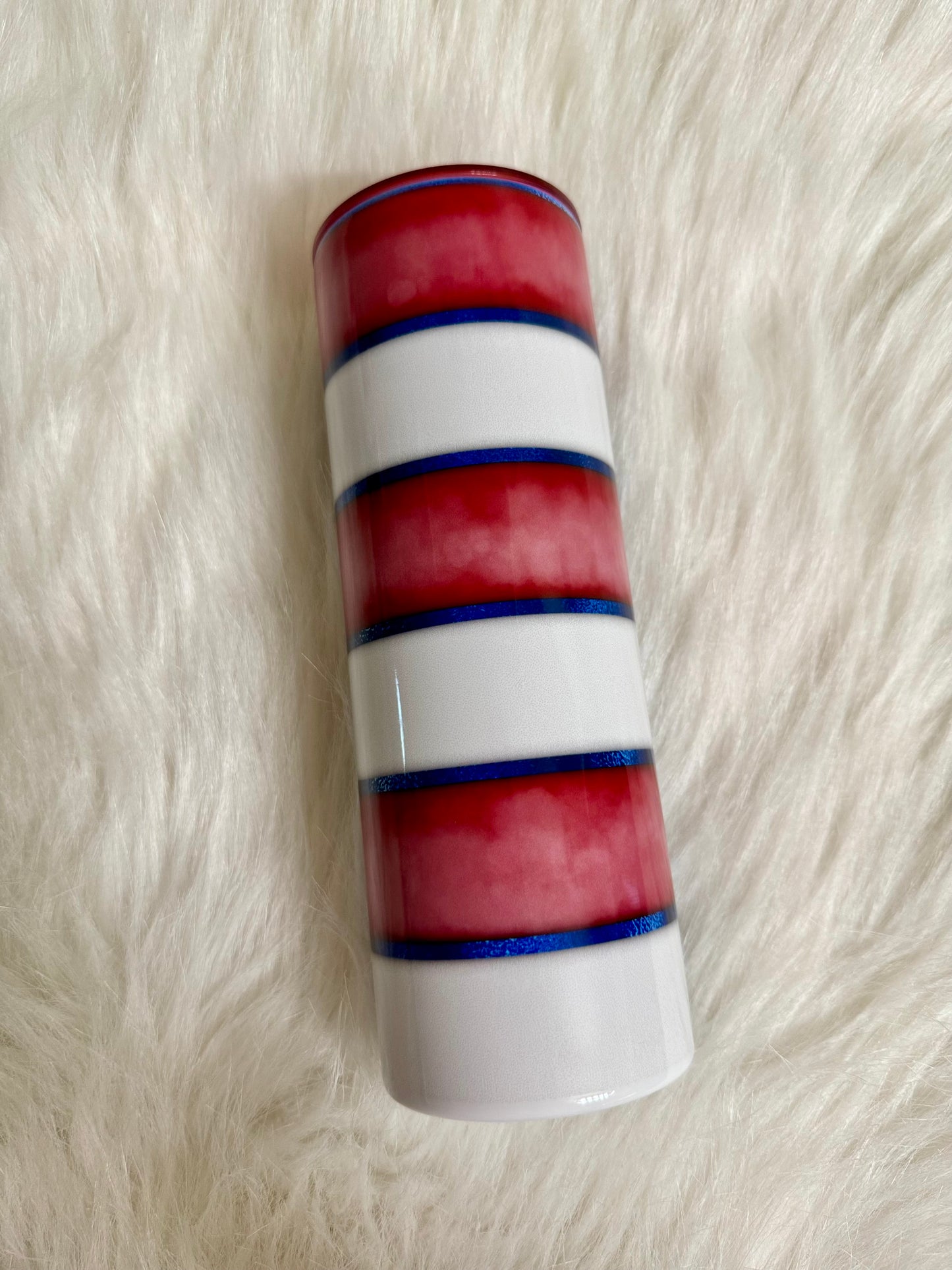 Bitches Love Independence | 20oz Tumbler | Skinny| Red, White & Blue Tie Dye | Patriotic | America Cup