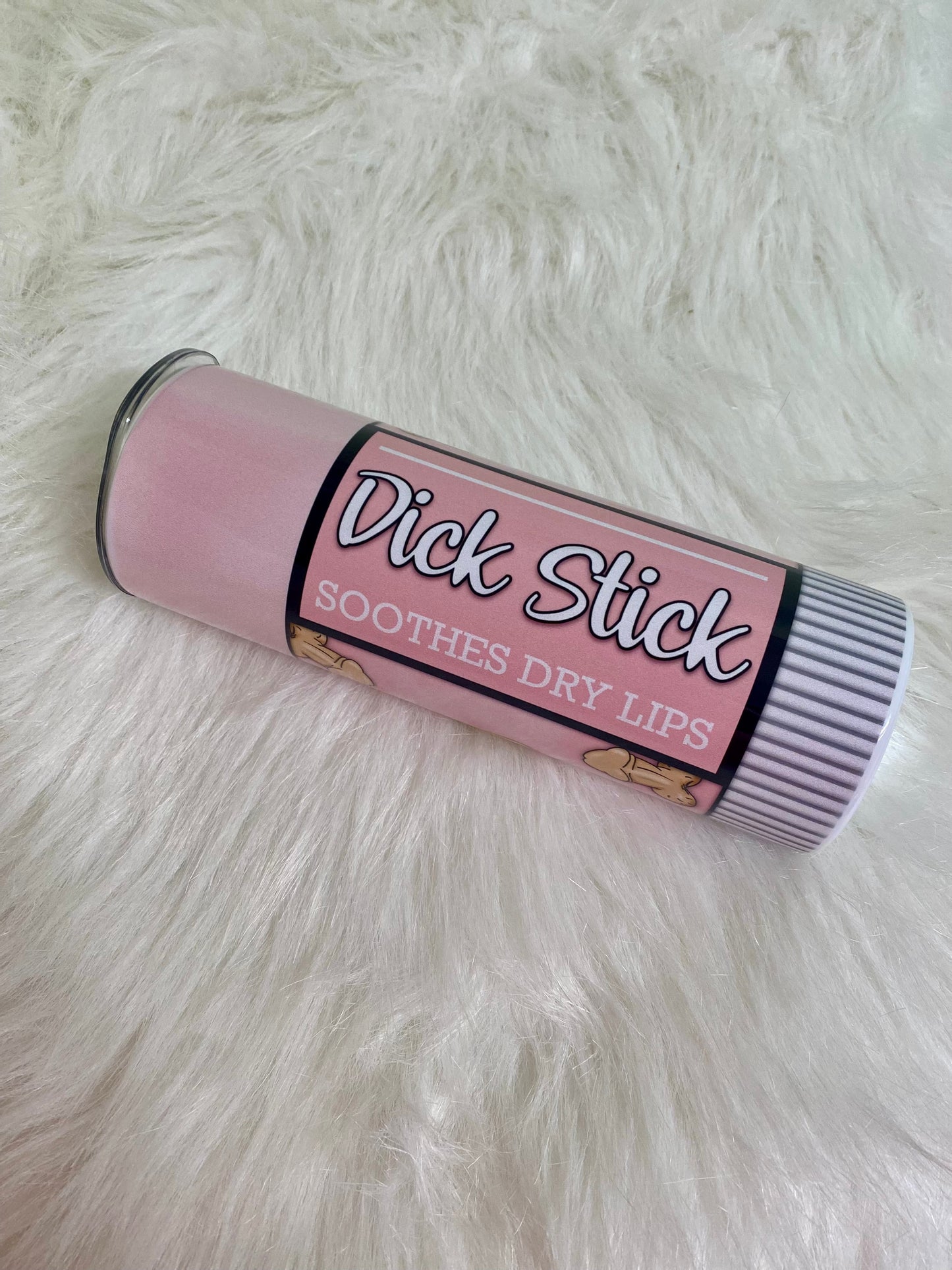 Dick Stick Chap Stick Tumbler | 20oz skinny tumbler | Naughty | Adult Humor