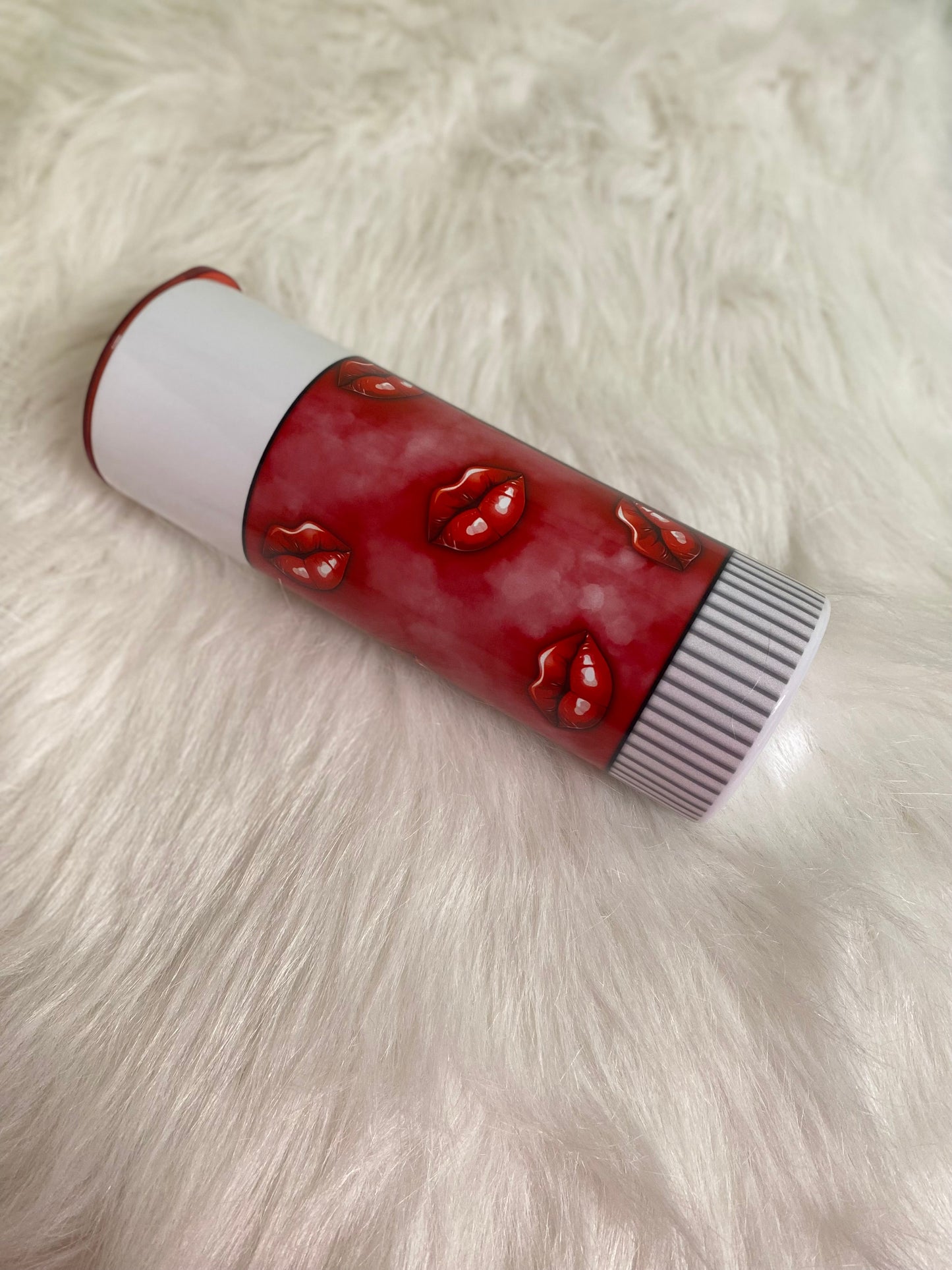 Pucker Up Chap Stick Tumbler | 20oz skinny tumbler | Kiss My Ass | Adult Humor