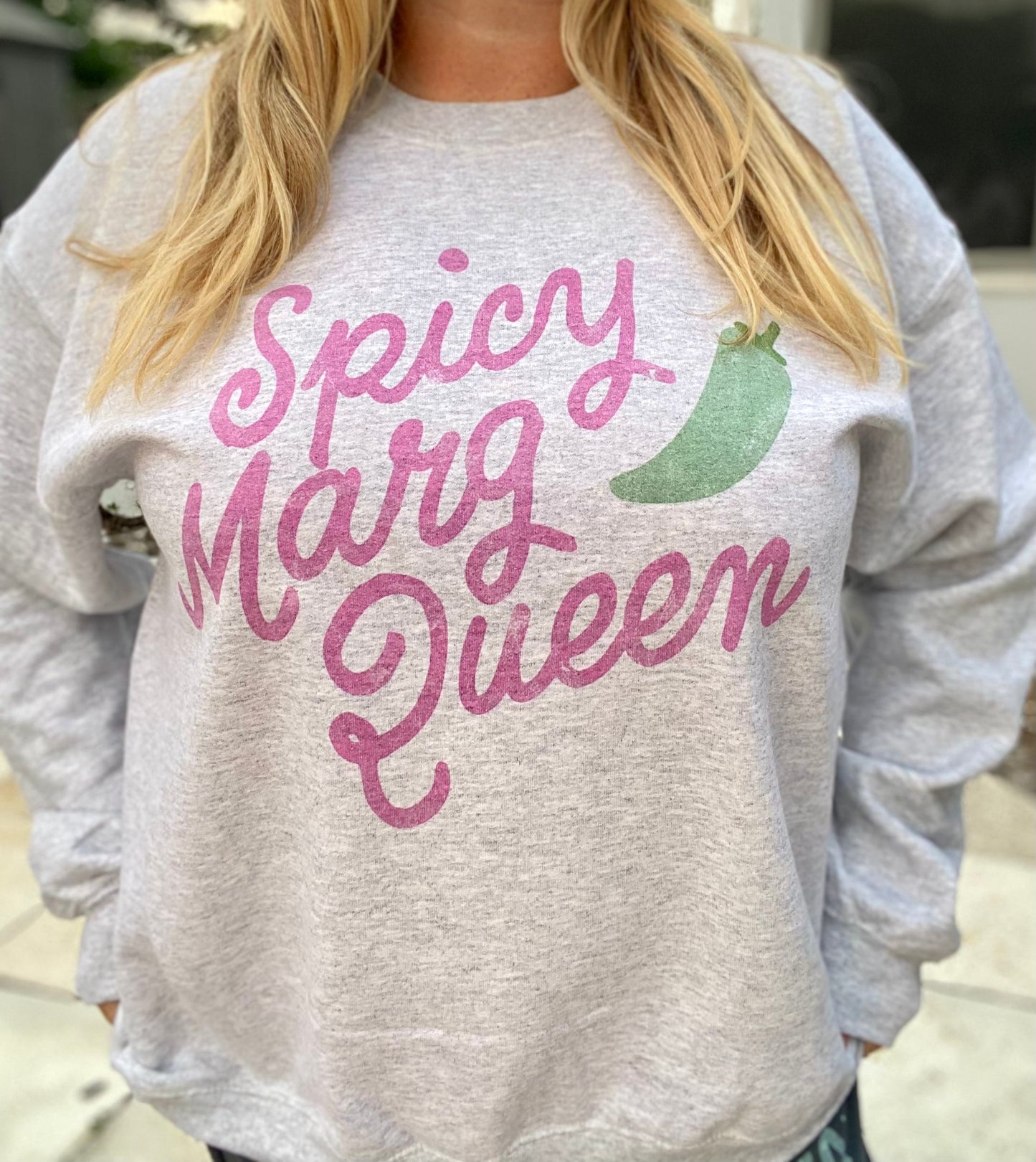 Spicy Marg Queen | Margarita Sweater | Unisex Sweatshirt