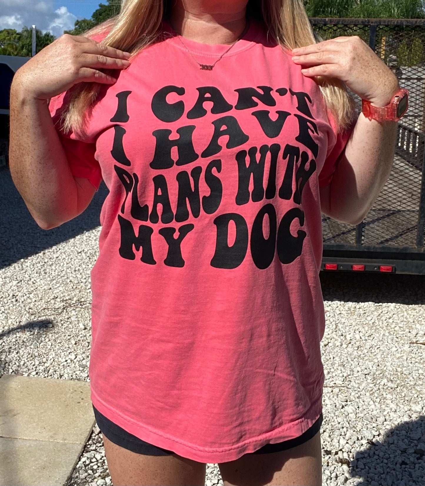 I Can't I Have Plans With My Dog | Dog Mom Shirt | Unisex T-shirt | Dog Lover