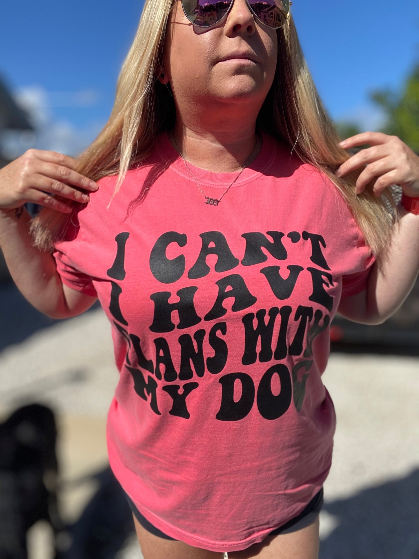 I Can't I Have Plans With My Dog | Dog Mom Shirt | Unisex T-shirt | Dog Lover