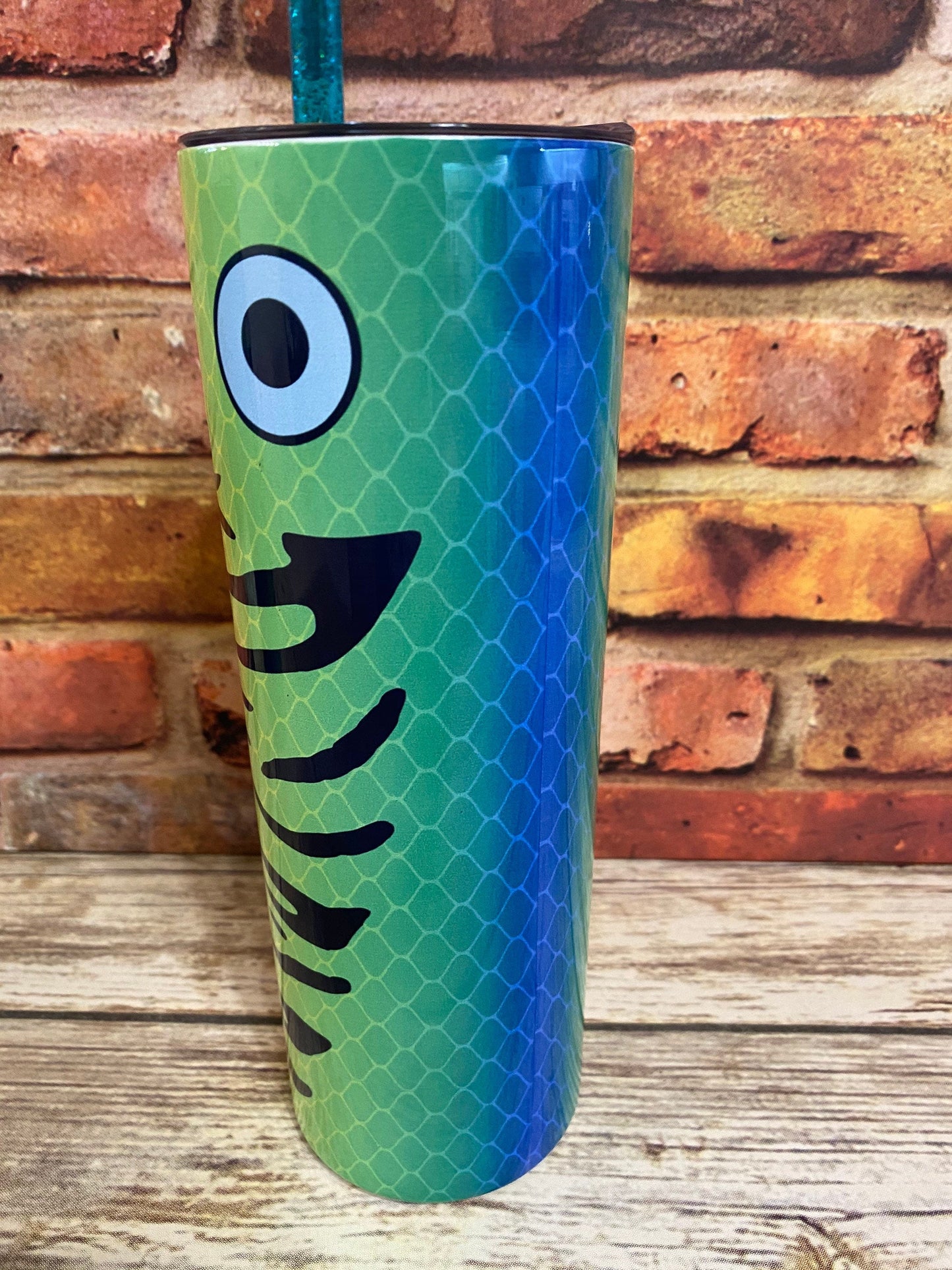 Fishing Lure  | 20oz skinny tumbler | Fish Tumbler