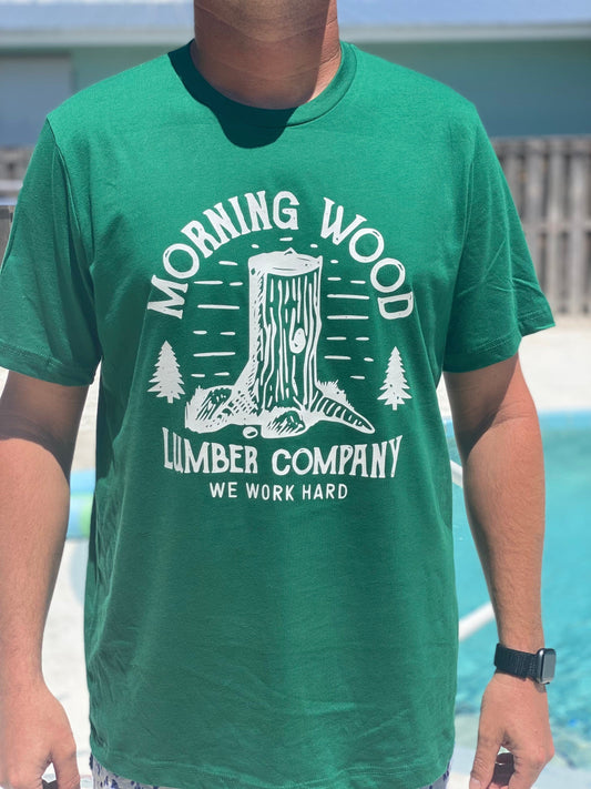 Morning Wood Lumber Company | Dad Shirt | Unisex T-shirt | Dad Life | Fathers Day Gift | Dad gift