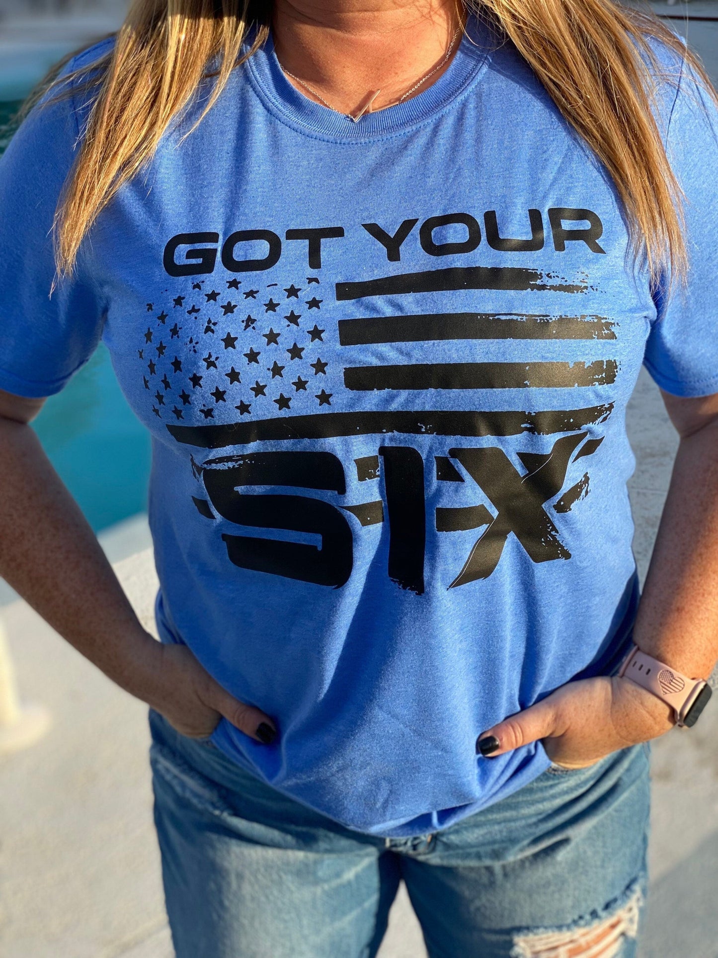 Got Your Six | Police Lives Matter | Back The Blue | Unisex t-shirt