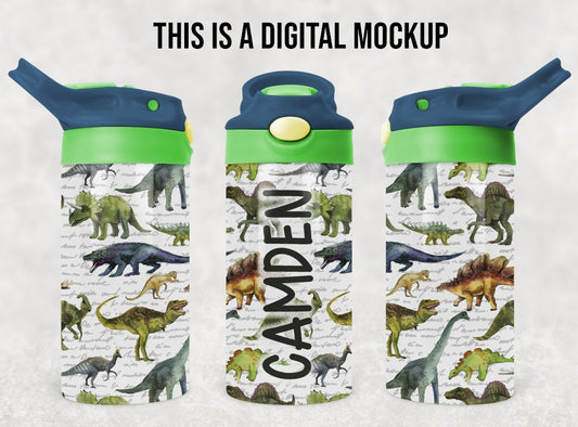 Dinosaur | Kids Tumbler | Kids Sippy Cup | Personalized Kids Tumbler | Dinos